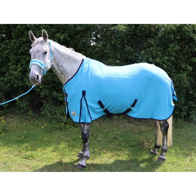 Ruggles Polar Fleece Rug - Sky Blue (5ft 6)